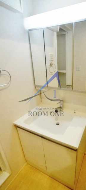 サンパティーク溝の口の洗面所|洗面台です。