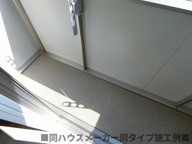 セントラルコートⅡのバルコニー