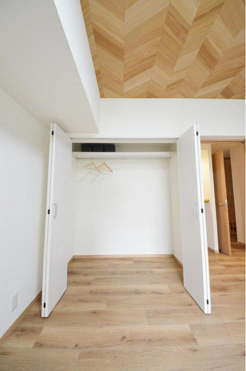 鈴が峰第3住宅2号棟の収納|広い収納スペース有、お部屋が広く綺麗に使えます