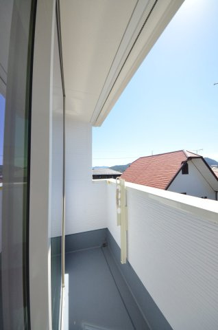 阿品台三丁目のバルコニー