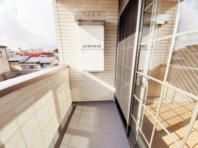 アーバンシャトーのバルコニー