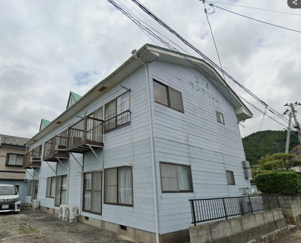 石巻市渡波旭ケ浦 1棟アパートの外観