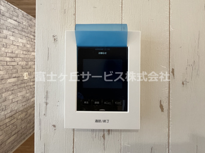 【セキュリティ】 | 菊川市潮海寺 新築一戸建て 1号棟 | TV付インターフォン