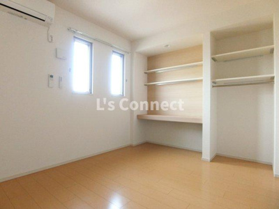 【その他】 | ラポームメゾンⅡ | 洋室にもエアコン付きです。