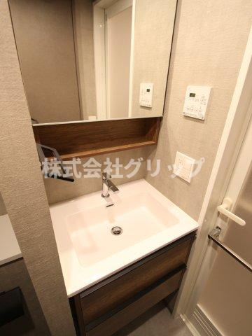 AZEST阪東橋Ⅱの独立洗面台