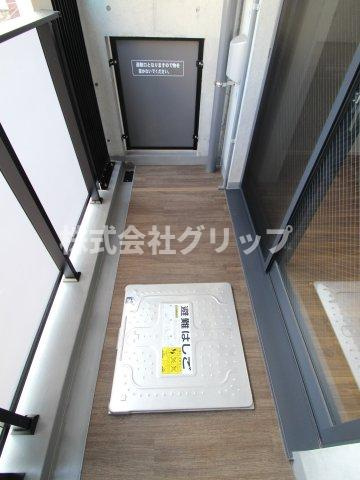 AZEST阪東橋Ⅱのバルコニー