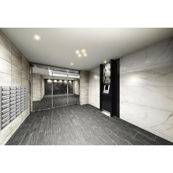 パルティール八田　名古屋市賃貸　仲介手数料無料のエントランス