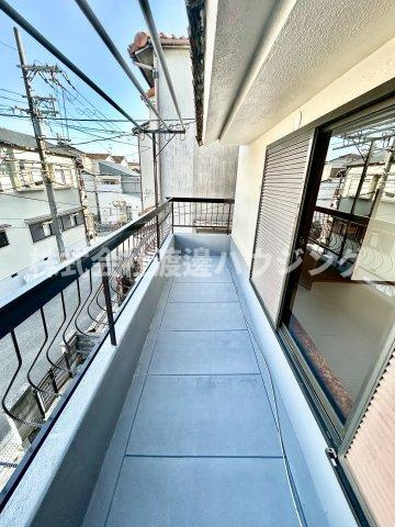 岡崎一戸建のバルコニー