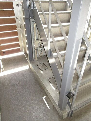 【その他】 | グランクオール浅草橋 | 共有部外階段　※前回募集時2021年4月撮影