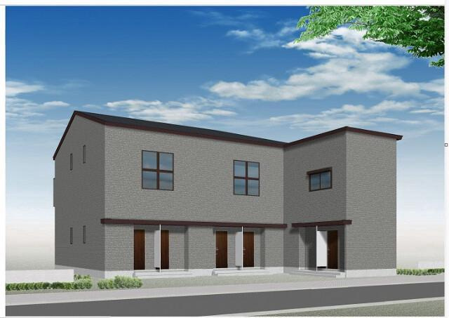 相模原市中央区上溝のアパートの外観