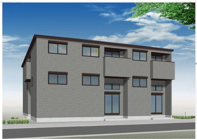 相模原市中央区上溝のアパートの外観