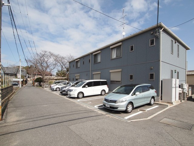 ソシアＥの駐車場