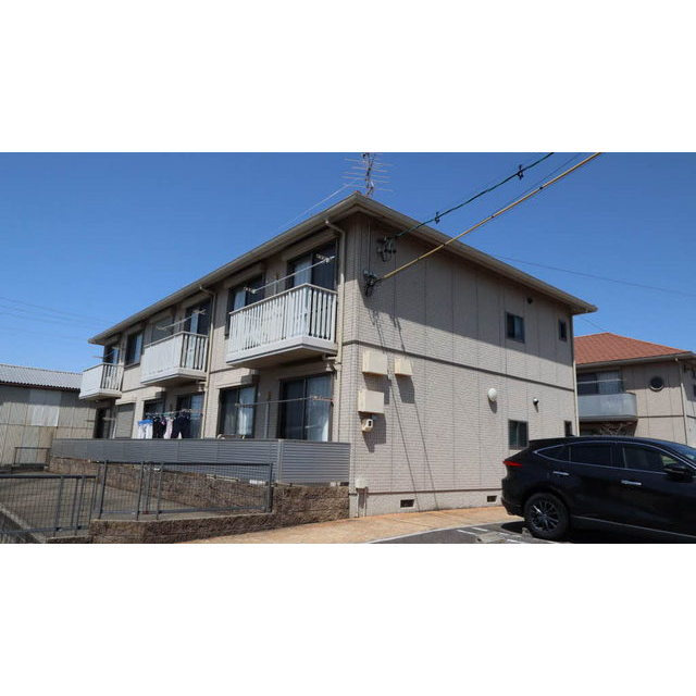 岐阜市芋島５丁目のアパートの外観