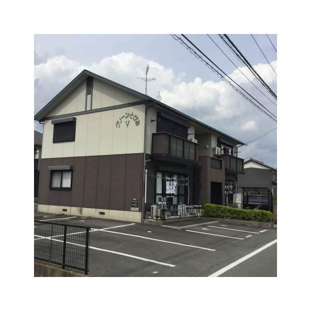 岐阜市切通６丁目のアパートの外観|Ⅴ棟