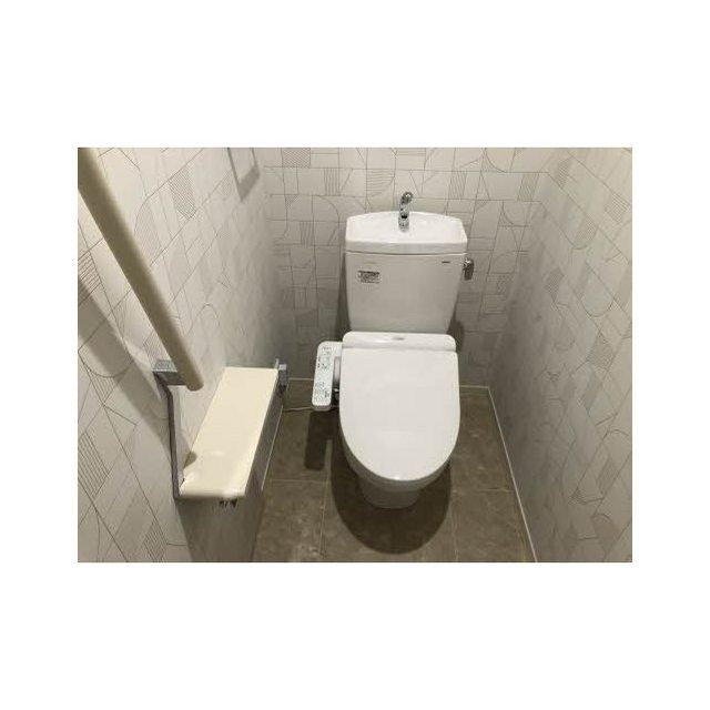 岐阜市領下４丁目の賃貸マンションのトイレ