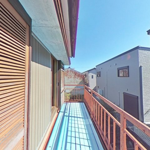 岐阜市長良福江町１丁目の一戸建てのバルコニー