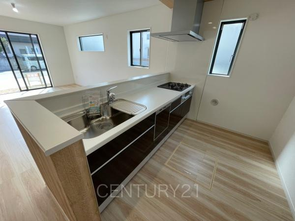 渋川市石原1期 1号棟の独立洗面台