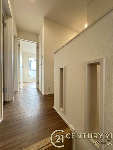 磯城郡川西町結崎 ２号棟 ／新築一戸建の内装|■現地撮影写真■こちらは２階廊下部分です！