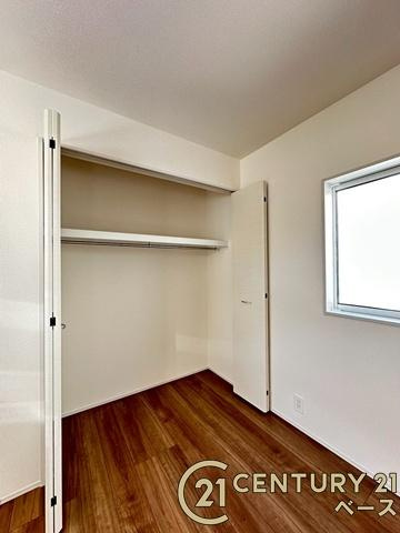 磯城郡川西町結崎 ２号棟 ／新築一戸建の収納|■現地撮影写真■全居室に広々収納スペース完備！