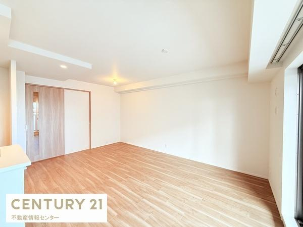 【居間・リビング】 | ハルモシティ　サウスレジデンス | リビング部分お写真。