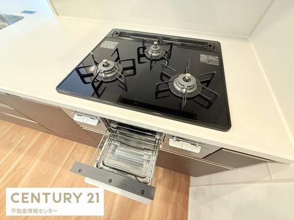 【キッチン】 | ハルモシティ　サウスレジデンス | ガスコンロ3口！