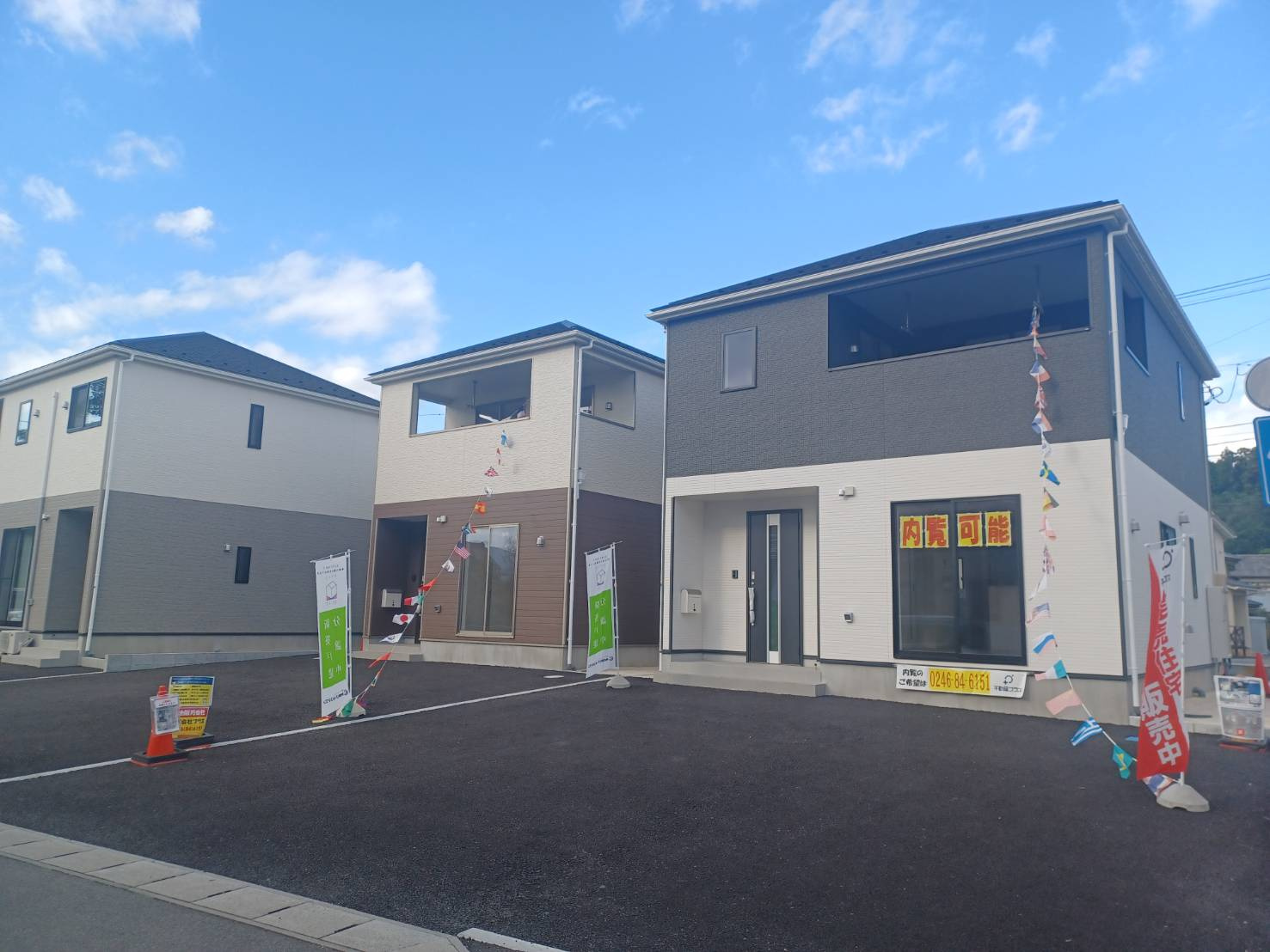 【新築戸建】仁井田町　全5棟の外観