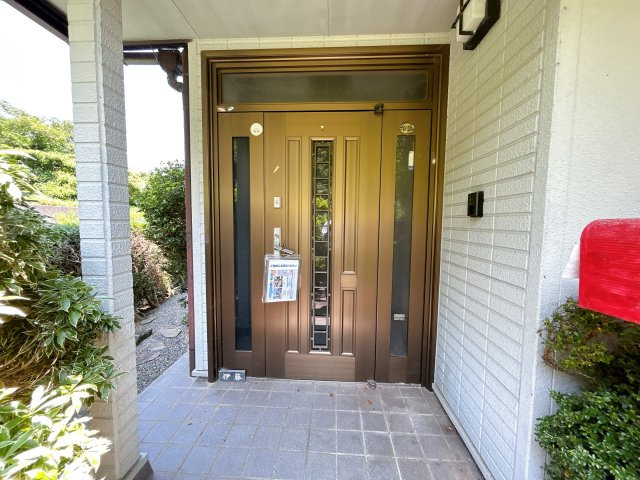 いわき市久之浜町末続字館　中古戸建の玄関