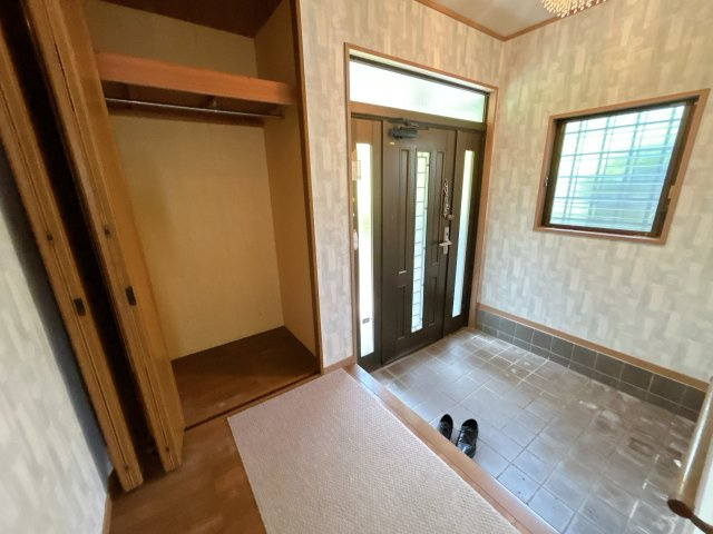 いわき市久之浜町末続字館　中古戸建の玄関