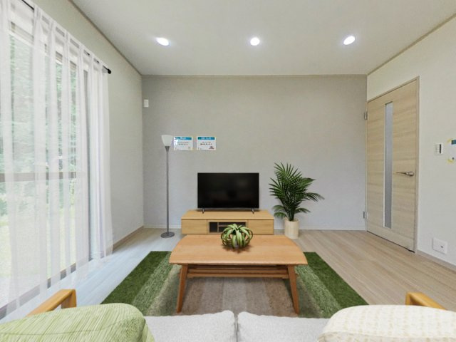 いわき市南台1丁目　中古戸建の居間・リビング