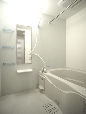 【浴室】 | サンディーアＡ | ゆったり過ごせるお風呂です♪
