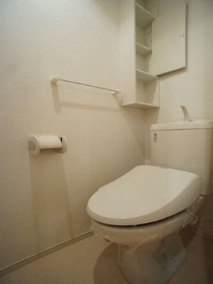 【トイレ】 | サンディーアＡ | 温水洗浄暖房便座機能付きです♪