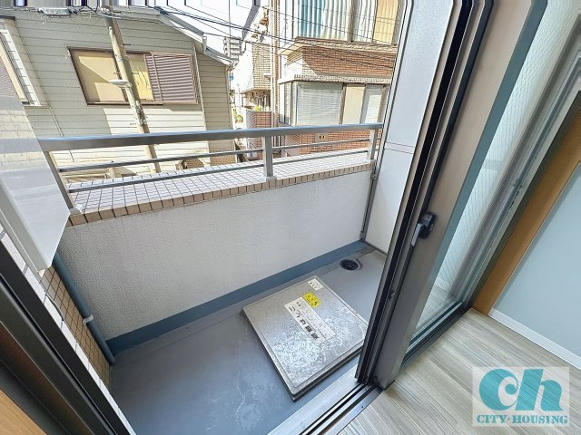 プロスペールS 201号室のバルコニー