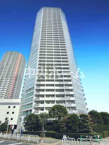アップルタワー東京キャナルコートの外観|2007年9月築・44階建てタワーマンション。。ペットの飼育可能マンションです。