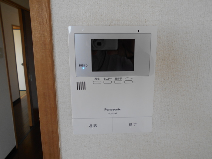 サニーコート神領のセキュリティ|モニターつきインターホン