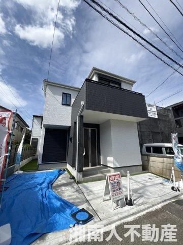 茅ヶ崎市柳島2丁目　新築戸建て　全１棟の外観|外観は落ち着いています