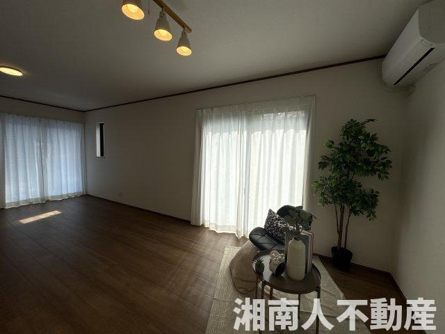 茅ヶ崎市柳島2丁目　新築戸建て　全１棟の居間・リビング|リビングです