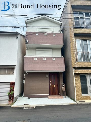 「オール電化」「明石海峡大橋一望」岬町 築20年の外観