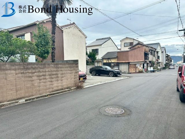 「オール電化」「明石海峡大橋一望」岬町 築20年の前面道路含む現地写真