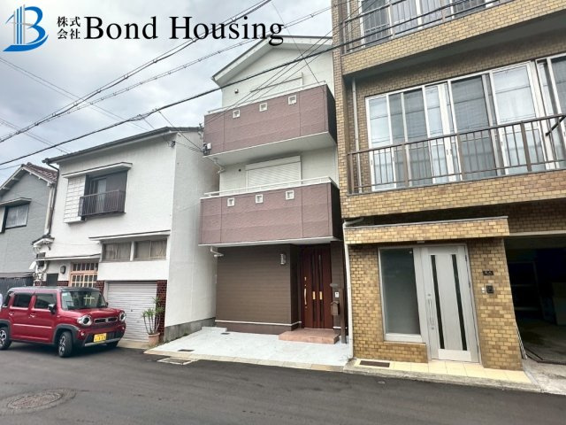 「オール電化」「明石海峡大橋一望」岬町 築20年の外観