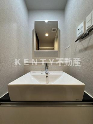 【洗面所】 | ＧＲＡＮ ＰＡＳＥＯ 目黒花房山 | 脱衣スペースもあります