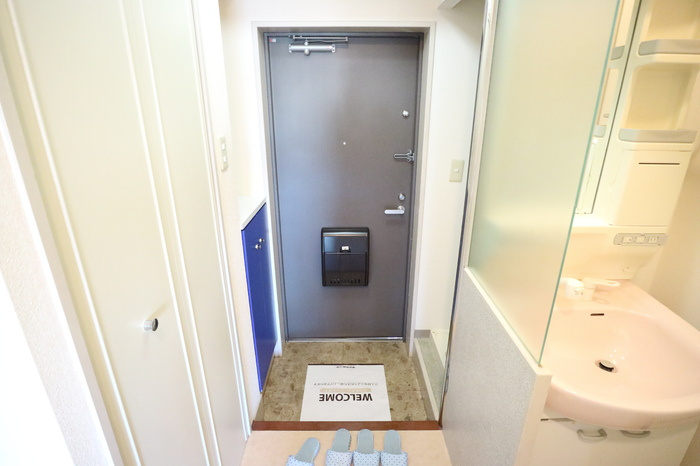 ラッフィナート有瀬の玄関