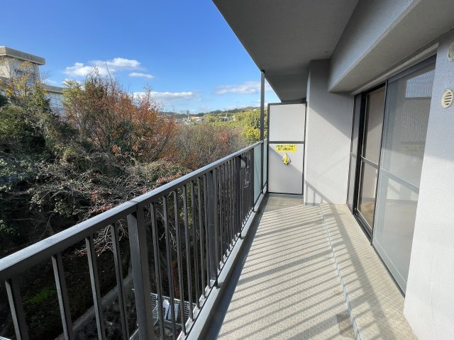 アーサー京町パークシティのバルコニー