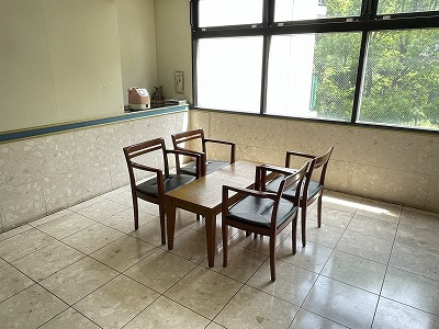 アーサー京町パークシティのその他共用部分|ちょっとした休憩ができるスペースがあります