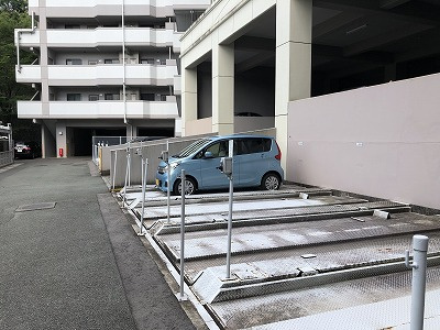 アーサー京町パークシティの駐車場