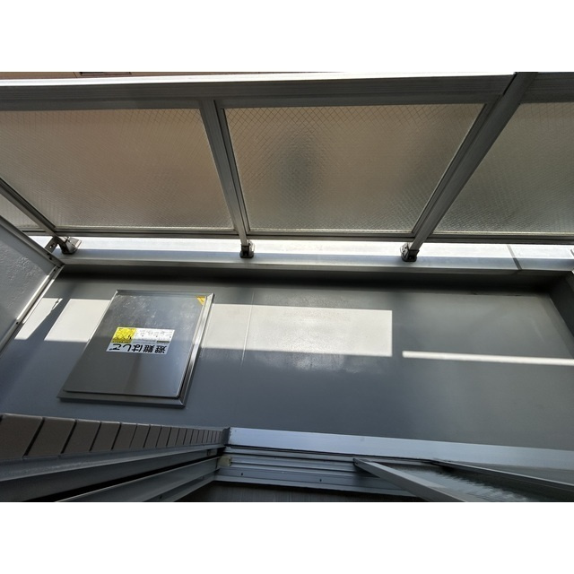 uハウスのバルコニー|お洗濯にも便利なバルコニー付き