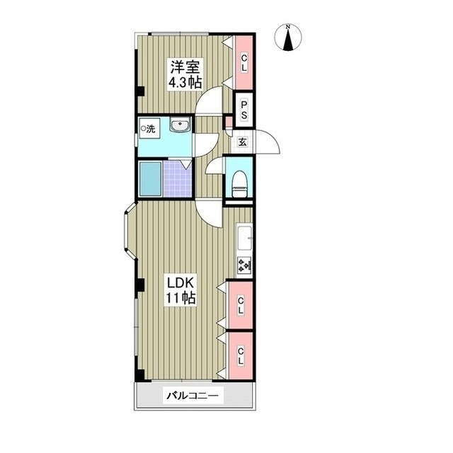 uハウスの間取り