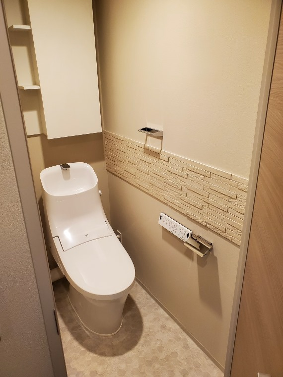 ＳＨＩＮＴＯ　ＣＩＴＹ　Ｇ棟のトイレ|ゆったりとした空間のトイレです