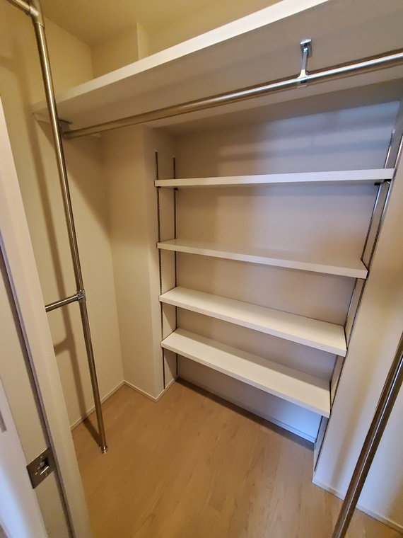 ＳＨＩＮＴＯ　ＣＩＴＹ　Ｇ棟の収納|十分な収納スペースがあります