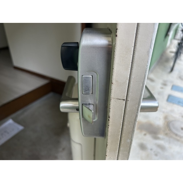 サンドリングハイムBの玄関|毎日通る玄関はこちらです