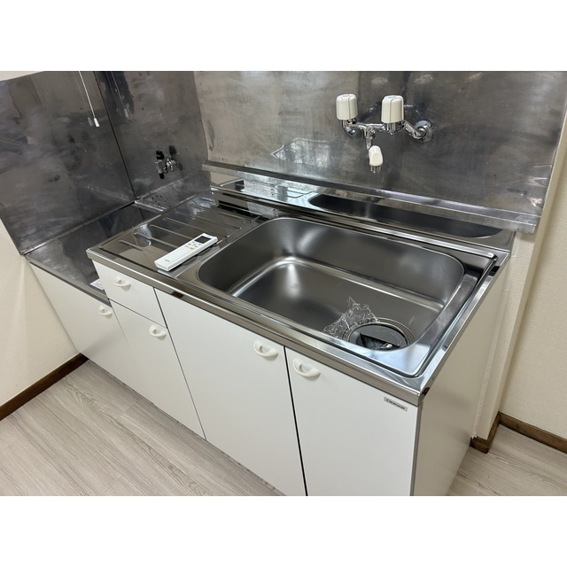 サンドリングハイムBのキッチン|きれいなキッチンです